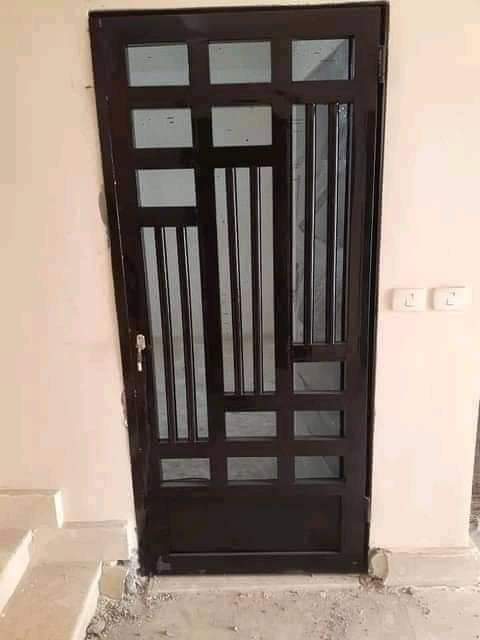 أبواب منازل حديد 01 